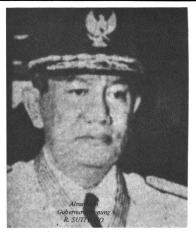 R Sutijoso Meninggalkan Jabatan Gubernur Lampung Lebih Awal