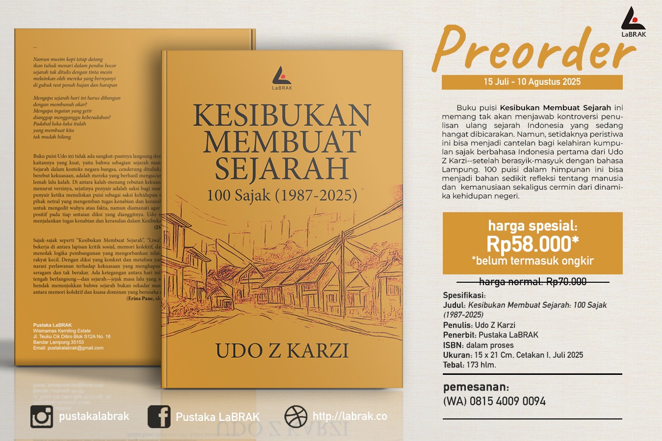 Kesibukan Membuat Sejarah