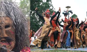 Sekura di Lampung Barat. | Foto kolase Udo Z Karzi & Eka Fendiaspara