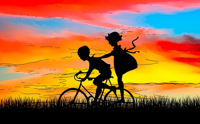 Bersepeda di masa kanak-kanak. | Vicki Hamilton/Pixabay